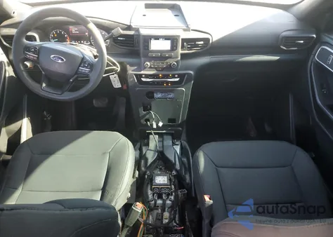 2021 Ford Explorer Police Interceptor from USA, damaged, VIN 1FM5K8AB1MGA46914